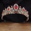 Барочные великолепные хрустальные свадебные тиары королевская королева невеста корона украшения для волос принцесса выпускной свадебный головной убор аксессуары
