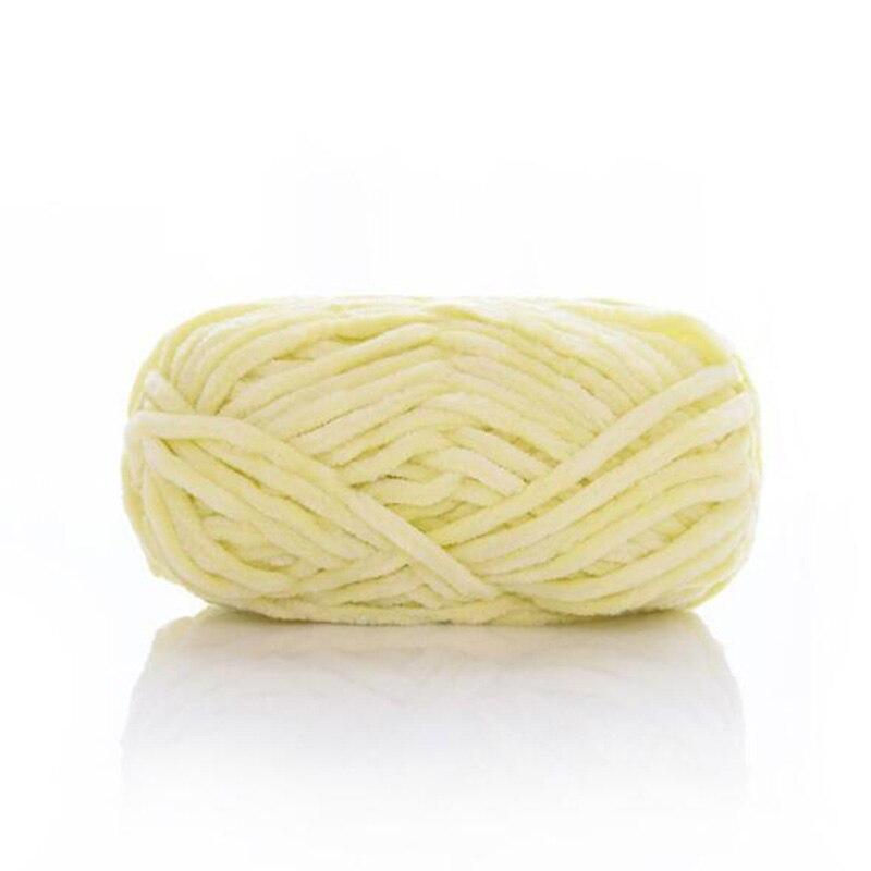 100 г/шар синельная бархатная пряжа, шерстяная толстая теплая пряжа для вязания крючком, хлопковая детская шерсть, свитер ручной вязки «сделай сам», 80 м