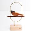 Wings of Pen Varied Tit Desk Tweeting Wooden Ballpoint Bird Desk Pen Office Desk Writing Instrument Pen, Pen, Stand,