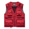 Mesh Quick-drying Vest Trendy Work Clothes Men's Casual Outdoor Multi-pocket Fishing Photography Vest Vest for Men