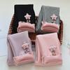 Moda Qizlar Bolalar Shim Kuzgi Bolalar Legginslari Paxta Baxmal Elastik Bel Issiq Leggins Qizlar Shim