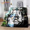Anime Gintoki Kagura Gintama Soft Plush Blanket,Flannel Blanket Throw Blanket for Living Room Bedroom Bed Sofa Picnic Cover Kids