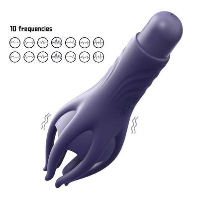 Мужской головной стимулятор массажер 10 режимов пенис задержка тренажер вибратор вращающийся мастурбатор автоматический оральный оральный оргазм секс игрушка для мужчин