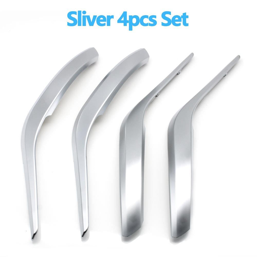 4PCS Set Car Interior Door Front Rear Left Right Pull Handle Outer Cover Trim For BMW X1 E84