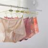 Чистые романтические трусики кружевные макароны цветные женское нижнее белье модное нижнее белье со средней талией сексуальные бесшовные удобные трусики