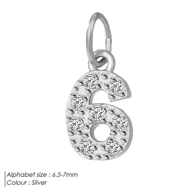 Европейская и американская подвеска-буква из нержавеющей стали, полностью инкрустированная бриллиантами, с вариантами ожерелья и браслета из циркония для самостоятельной сборки