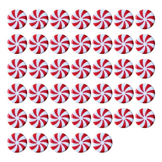 Тыквенные накладки на дверные ручки Хэллоуин Рождество Мебельные ручки для шкафов и ящиков Красный Белый Спиральный Конфетный дизайн Ручки для шкафов Легко надеваются Праздничный декор