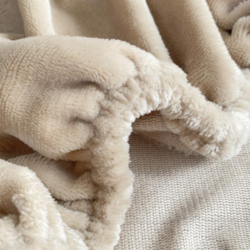 Теплые и Толстые Эластичные Простыни Однотонные Регулируемые Фланелевые Зимние Наматрасники Бархатное Постельное Белье Размеры 90/150/180/200