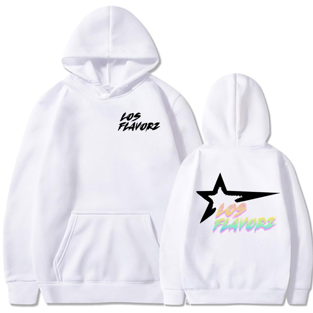Rapper Dei V LOS FLAVORZ 2025 New Album Hoodies Men Women Clothing Fashion Hip Hop Long Sleeve Sweatshirts Oversized Pullovers