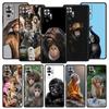 Милый забавный чехол-обезьянка для телефона Xiaomi Redmi Note 14 13 12 5G 11 10 Pro Plus 4G 9S 9 14C 13C 12C 10C 9C 9A Мягкий чехол из ТПУ