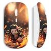 Wireless Mouse - Maniacase - Demon Slayer - Nezuko 3D - White - Nano USB Receiver