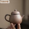 Старый Глиняный Керамический Чайник Грубой Лепки Креативный Заварочный Чайник Чайник Для Настаивания Чая С Фильтром Китайский Чай Для Украшения Чая Поделка
