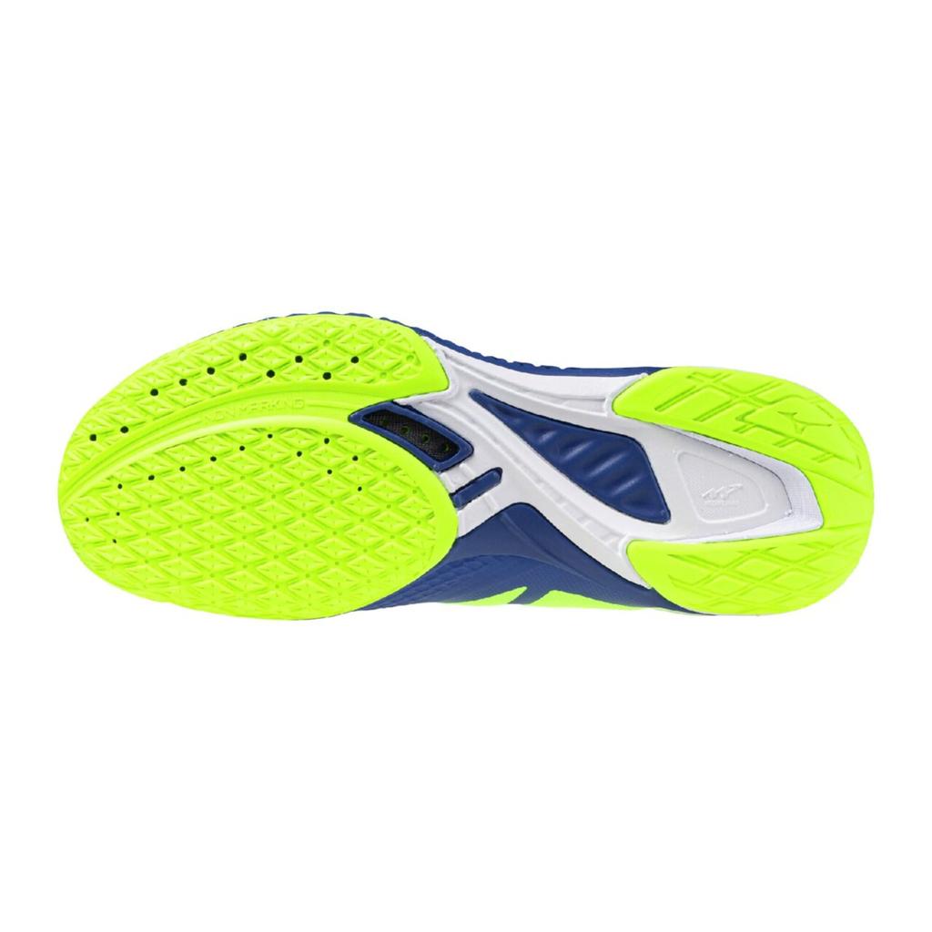 Обувь для настольного тенниса Wave Drive EL2 Унисекс см 2E Синий x Желтый [Mizuno] 25.0