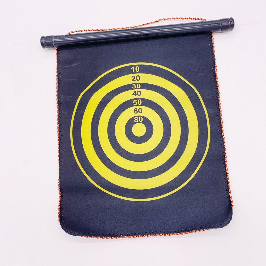 Double-Sided Magnetic Dartboard - 12", 15", 17" Portable Target for Adults & Students