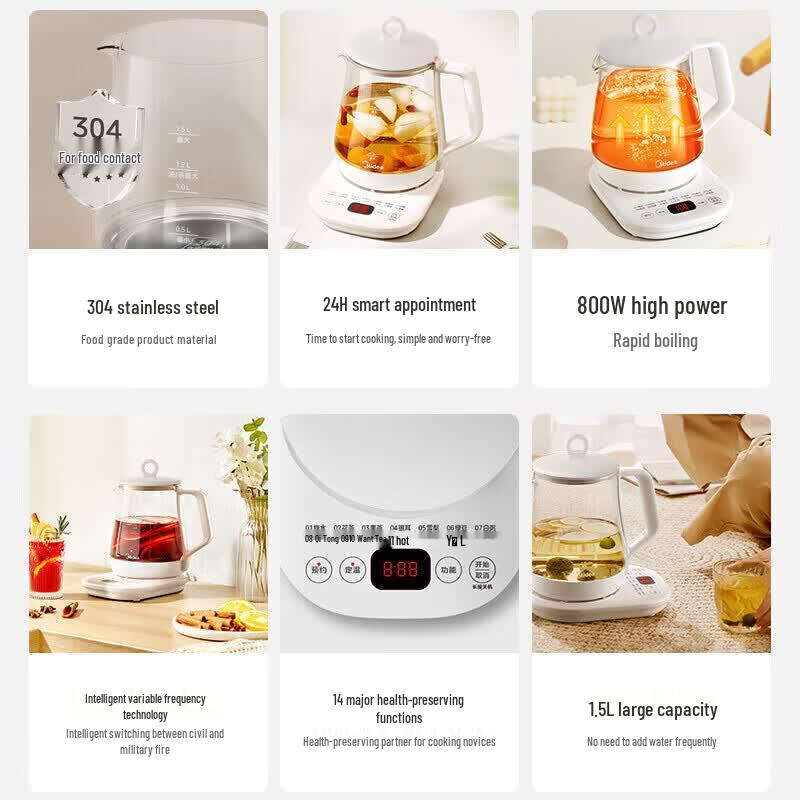 Midea Умный горшок для здоровья 1,5 л