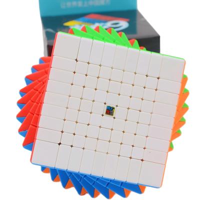 Bucubke Moyu Meilong 9x9 Magic Cube без наклеек Классная головоломка Magic Cube MoFang JiaoShi MFJS MEILONG 9x9x9 Игрушка-головоломка-куб