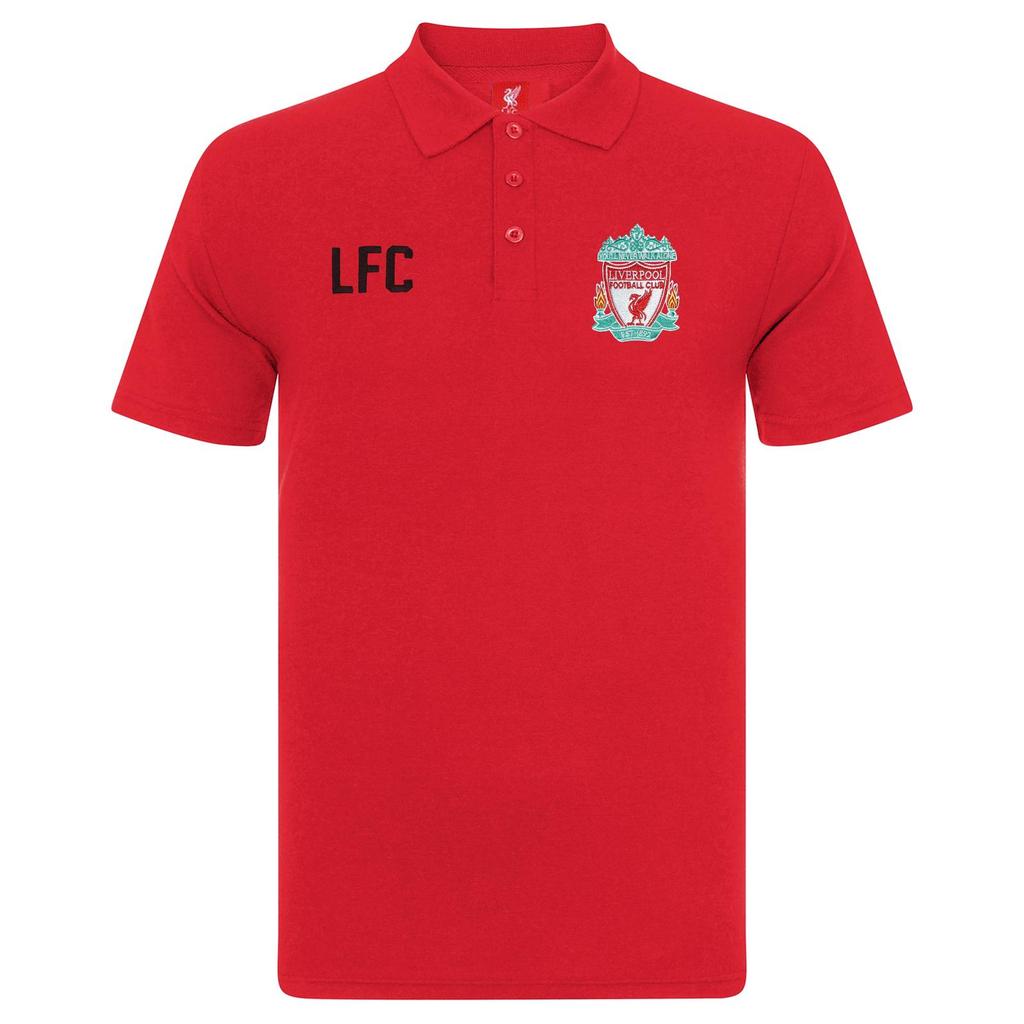 Liverpool FC Boys Crest Polo Shirt