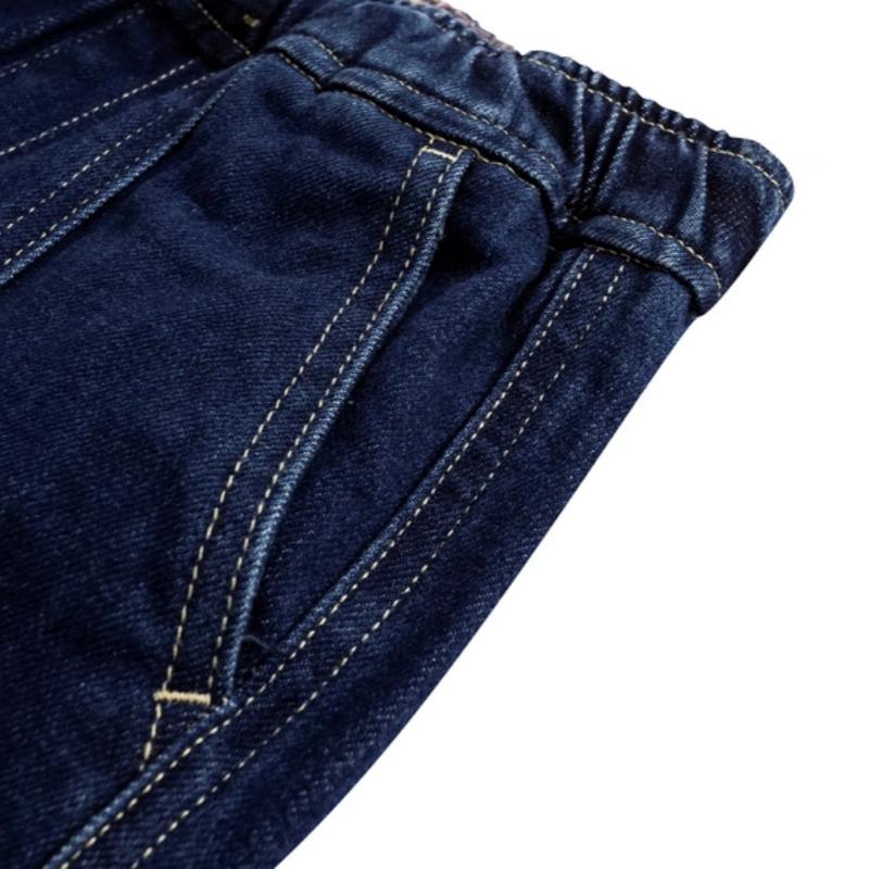 Джинсы прямого кроя Levis однотонные с принтом букв Детские джинсы Темно-озерно-синий LV2412067GS-001