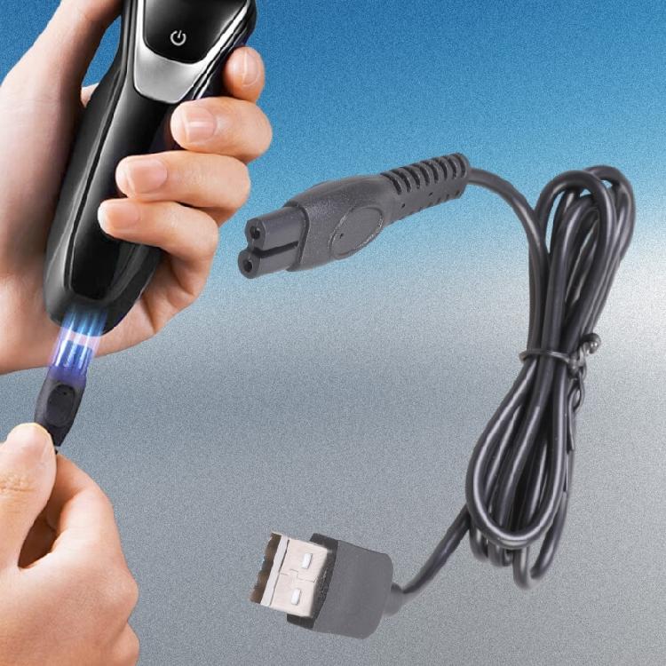 Зарядный кабель USB 5 В для 2000 3000 5000 7000 2400 X3001/90 2600 Компактный дорожный адаптер питания для электробритвы