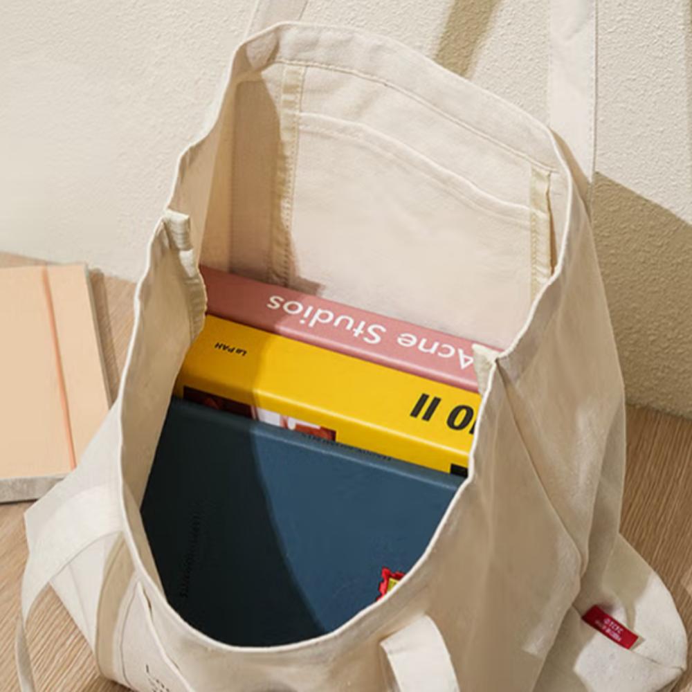 Эко-сумка карманного размера с Мишкой-заботой