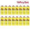 Pest Trap,Sticky Rolls Fly Paper House Bedroom Fly Glue Eliminate Flies Insect Bug Glue - 16PCS[B2029]