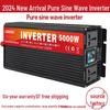 2024 Full Power Pure Sine Wave Inverter 5000W 12V/24V To 220V