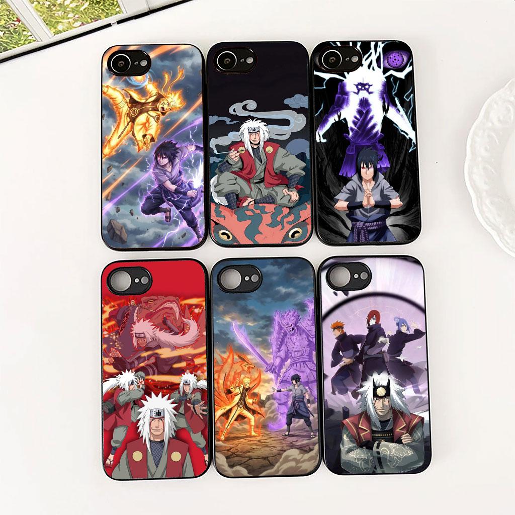 Jiraiya Narutos Uchiha Sasuke Phone Cover Soft Case for Samsung Galaxy S25 S24 S23 FE Ultra Plus S7 Edge S25+ S23+ A56 5G Casing