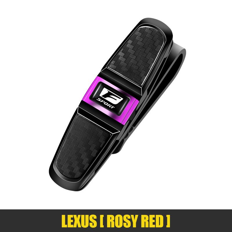 Car Interior Glasses Clip Storage Holder Accessories For Lexus RX450h RX400h RX IS350 IS200 UX250h IS250 RX330 GX Ct200h NX300h