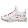 Coca-Cola X Full-Length Air Cushion Comfortable Low-Top Running Shoes Men Running Shoes White Red 912025505-9