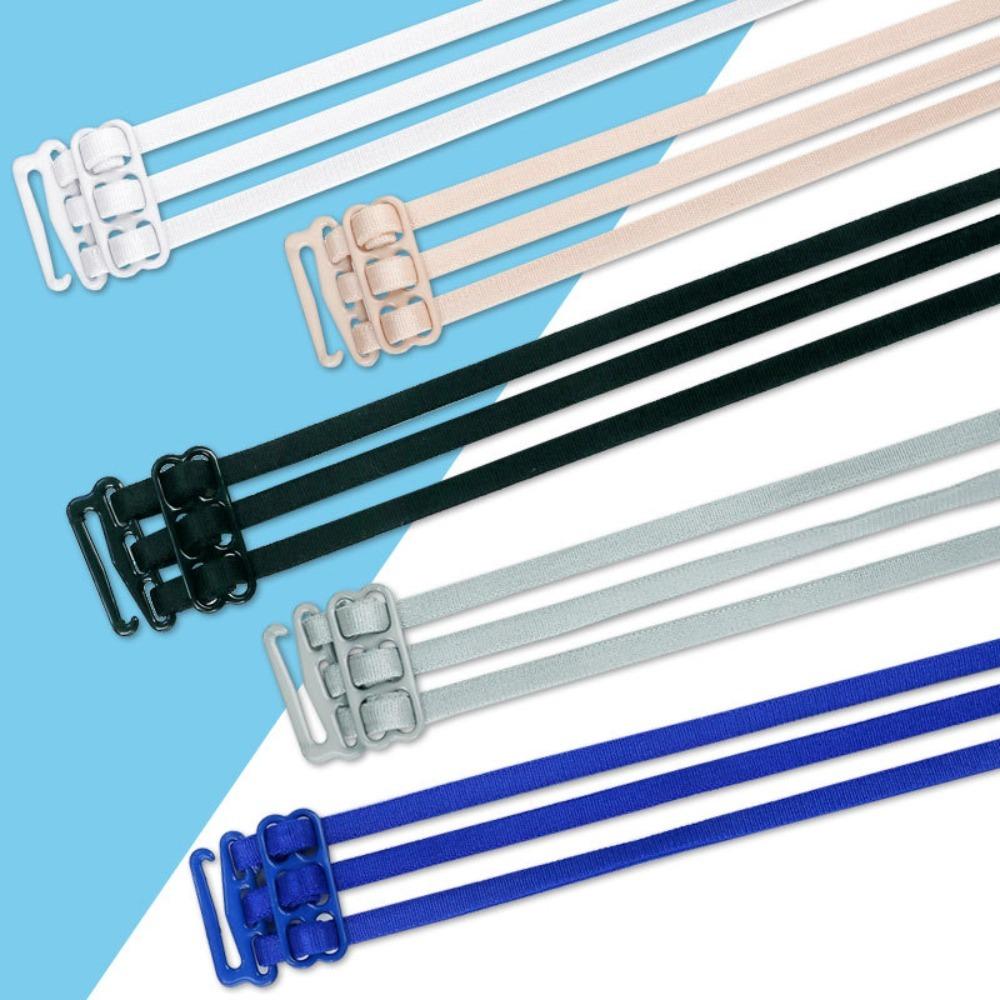 1pair Three Rows Shoulder Straps Adjustable Underwear Straps Intimates Accessories Bra Strap Women