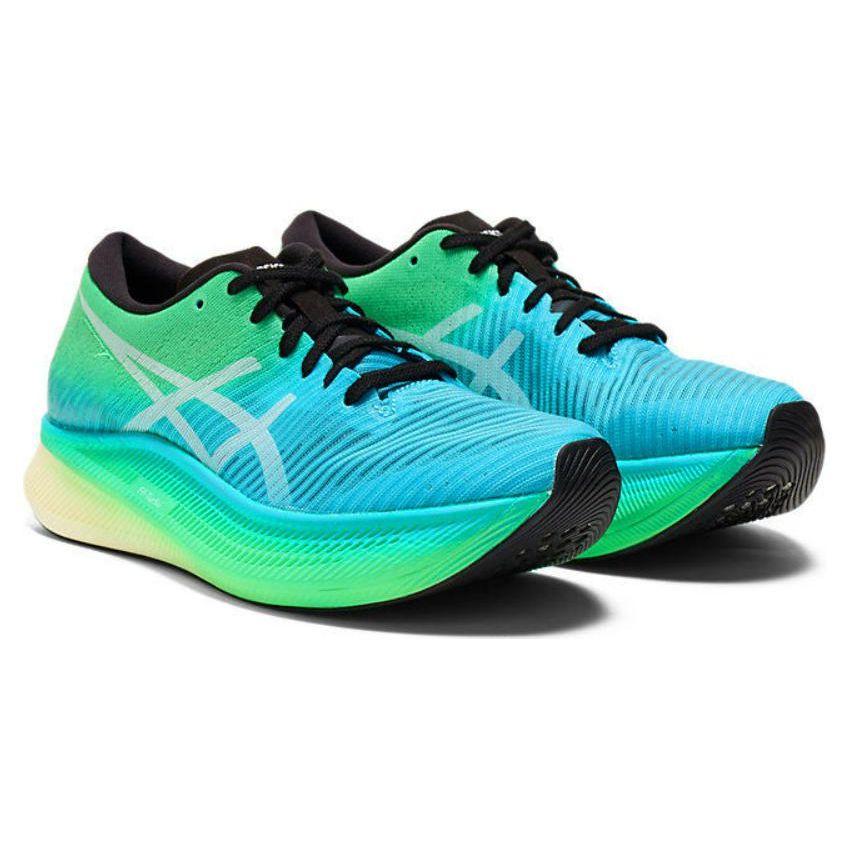 Asics Metaspeed Sky Gradient Thick Sole Durable Breathable Low Top Running Shoes Women Sneaker Blue Green 1012B069-001