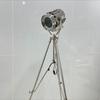 Stand Searchlight Floor Lamp Finish Chrome With Steel, Spotlight Standing Adjustable Home Décor Floor Corner Lights