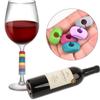 Silicone Red Wine Glass Marker Creative Drinking Glass Identification Cup Labels