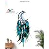 Indian Moon Dreamcatcher Wind Chimes Hand-woven Feather Room Wall Hanging Ornament Creative Car Pendant Birthday Gift Home Decor