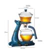 Автоматический стеклянный набор для заваривания чая в стиле кунг-фу, креативный чайник для заваривания чая, простой набор для заваривания чая