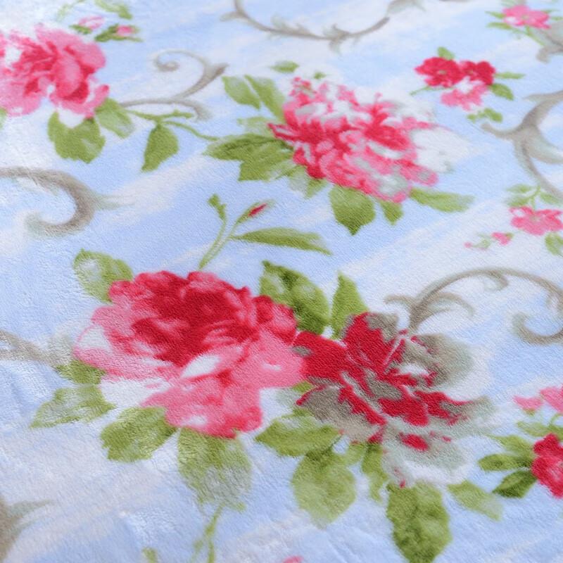 FUANNA Flower Fairy Flannel Throw Blanket