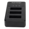 NP BX1 Camera Battery Charger Battery Indicator Triple Charger for ZV1 RX100M7 RX1R WX350 X500 X400HX90 Camera Battery