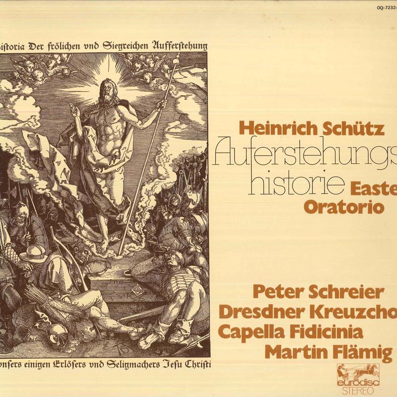 LP Record - Schutz: Easter Oratorio Swv50 OQ7232K EURODISC Japan Classical Used