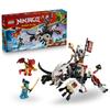 Игрушка LEGO Ninjago Зильвер и Звери-Драконы - Подарок на День Рождения - Строительные Блоки - Мальчики и Девочки - Возраст 7, 8, 9 лет - Ученики Начальной Школы - Вкл.