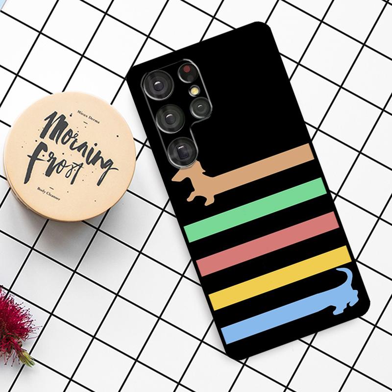 Чехол DACHSHUND для Samsung Galaxy S23 S21 S22 Ultra S8 S9 S10 Note 10 Plus Note 20 Ultra S20 FE