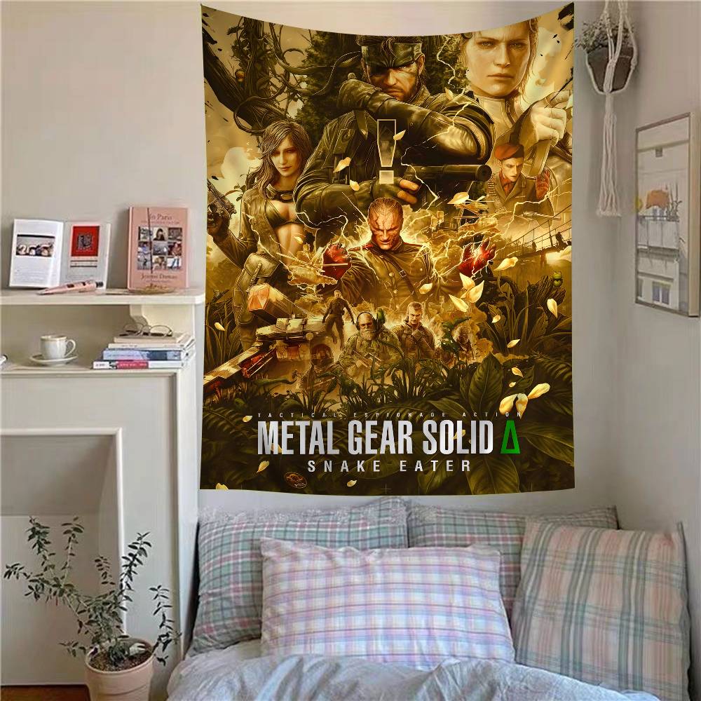 Metal Gear Solid MGS Подвесной Богемный Гобелен Богемные Настенные Гобелены Мандала Дешевый Хиппи Настенное Украшение