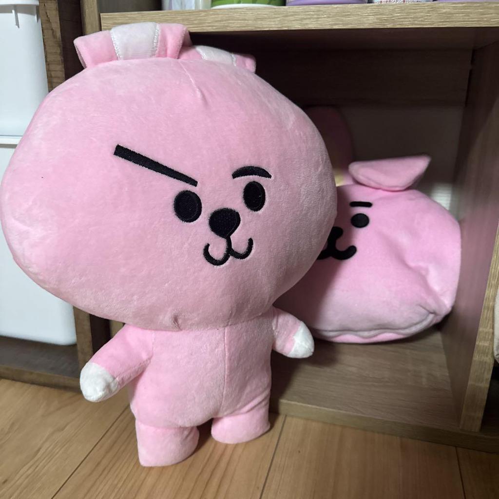 [Б/У] Мягкая игрушка BTS Cookie, приблизительная. 30см Розовый