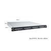 TerraMaster 1U Rackmount NAS Идеален для малого и среднего бизнеса Оснащен процессором N5095 2x порта 4 ГБ DDR4 не U4-423 2,5 Гбит/с четырехъядерный
