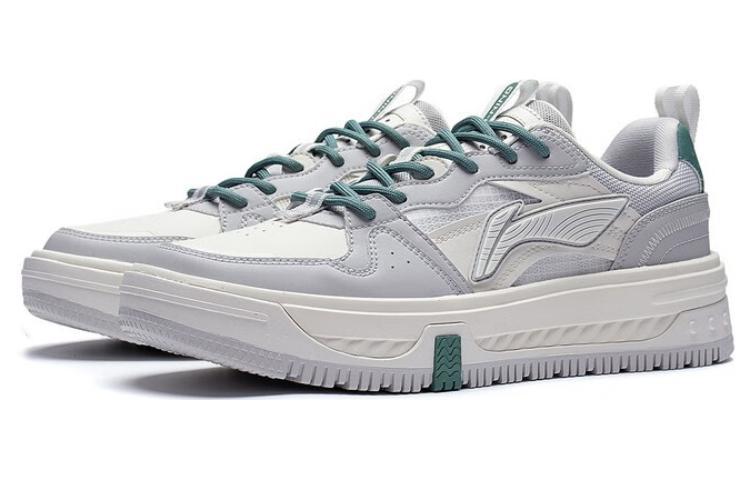 Li Ning Xingchuan V2 Textile, Synthetic Leather Slip Resistant, Abrasion Resistant, Height Increasing Low top AGCT143-2