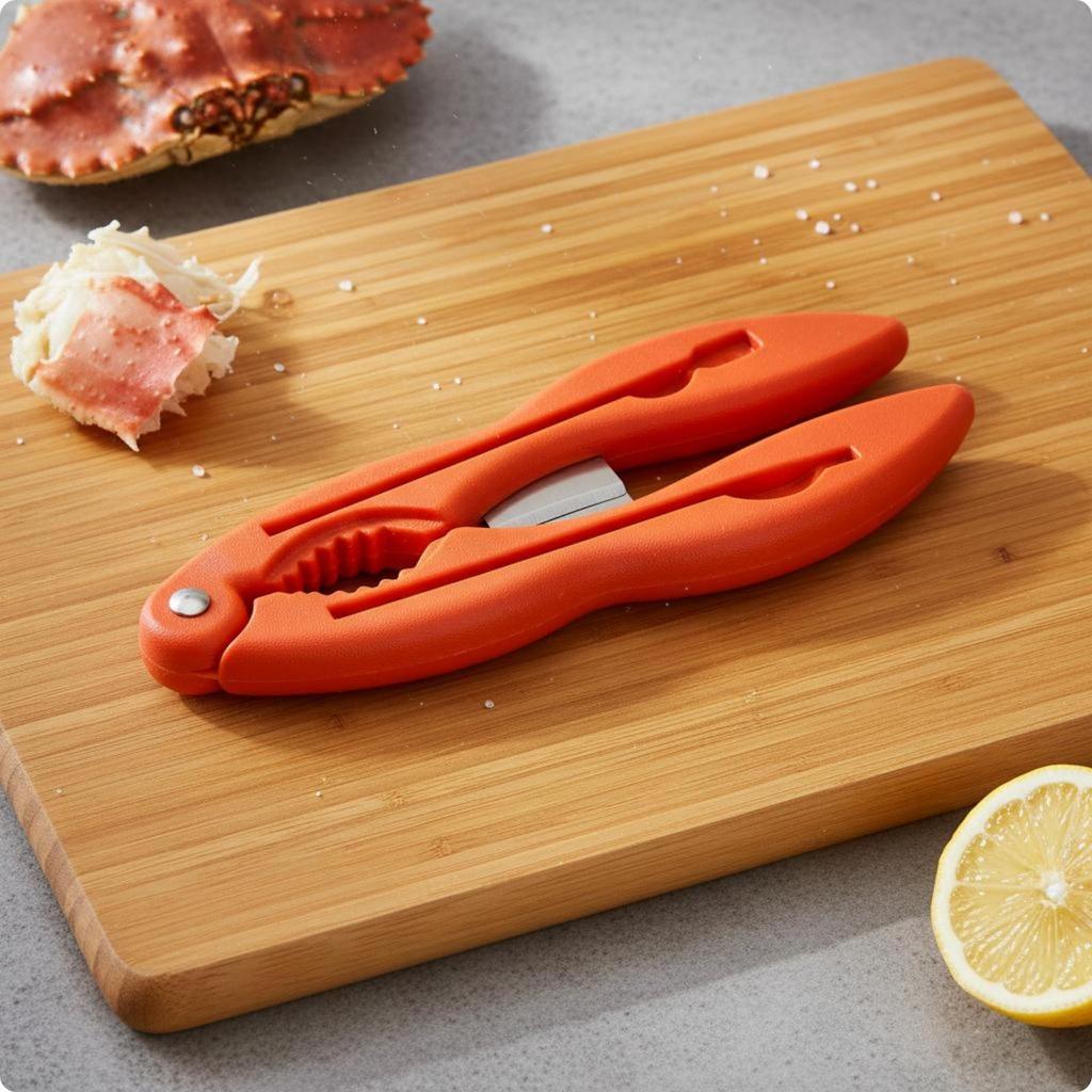 Многофункциональный набор для морепродуктов, многофункциональные ножницы, портативный набор для вскрытия ракообразных, черный