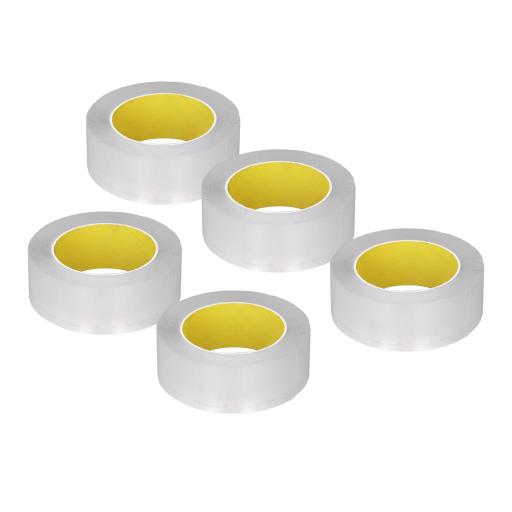 Double Sided Mounting Tape, 5 Rolls X 16.4 Feet, Strong Waterproof Tape for Hanging Pictures, Wall Decorations, Carpets, with High Quality Acrylic Mat