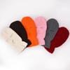 Winter Men's Cycling Hat Face Mask Warm Hood Sports Scarf Skiing Hat Three Hole Wool Hat Outdoor Knitted Pullover Hat