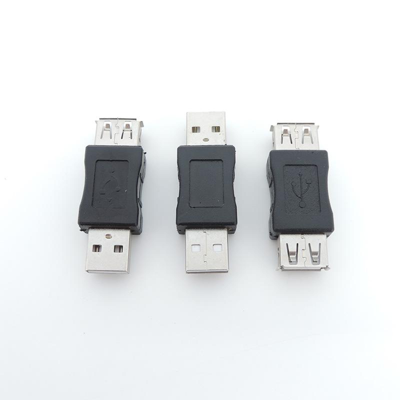 Usb 2.0 Тип A Мужской Женский Соединитель Адаптер Разъем Разъем Для ПК Ноутбука Diy Удлинитель Кабель-Конвертер