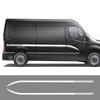 2 шт. Наклейки на боковые линии кузова автомобиля для Renault Master, Автодома, Фургона, Стайлинг кузова Автомобиля, Виниловые Декали, Декоративные Аксессуары