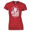 Funny Bicycle Pedal Power Skinny Fit TShirt